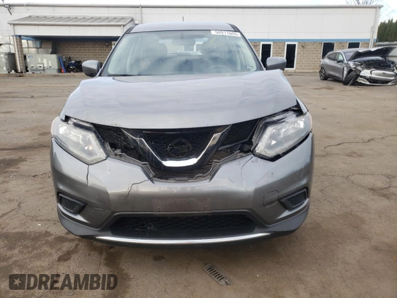 2016 Nissan Rogue S with VIN JN8AT2MVXGW134720, listed as a Copart auction lot 50911655 with 146,286 mi miles and Salvage Title. Bid and sale history available at carsss.com. Image 5.