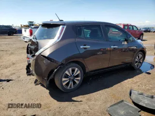 2016 Nissan LEAF SV z VIN 1N4BZ0CP2GC303447, wystawiony jako Copart lot #56404605 z przebiegiem 54 612 mil mil oraz Szkoda całkowita • Salvage title. Historia ofert i sprzedaży dostępna na DreamBid. Obrazek 3.