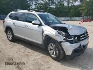 2018 Volkswagen Atlas SEL with VIN 1V2ER2CA7JC517354, listed as a Copart auction lot 57041865 with 118,126 mi miles and Salvage title. Bid and sale history available at DreamBid. Image 4.
