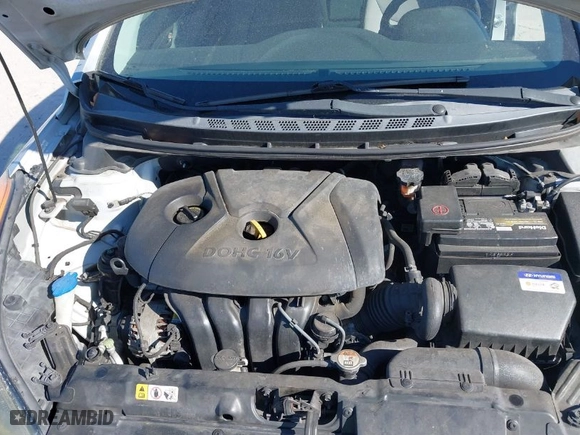2013 Hyundai Elantra GLS PZEV with VIN KMHDH4AE3DU870377, listed as a IAAI auction lot 41839174 with 127,318 mi miles. Bid and sale history available at carsss.com. Image 10.