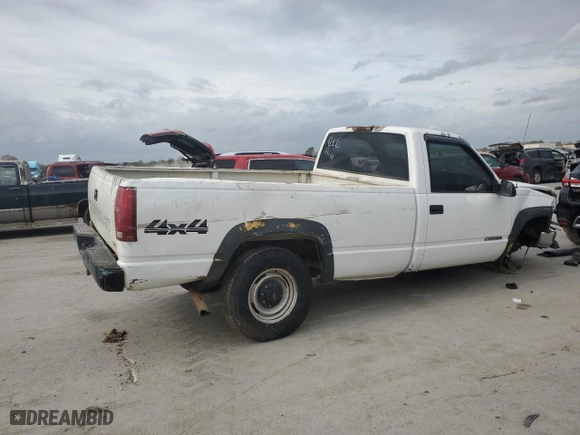 1999 Chevrolet C/K 2500 with VIN 1GCGK24R6XR723581, listed as a Copart auction lot 78510974 with 211,490 mi miles and Clean Title. Bid and sale history available at carsss.com. Image 3.