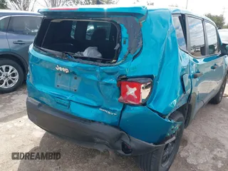 2021 Jeep Renegade Sport with VIN ZACNJCABXMPM46996, listed as a IAAI auction lot 41285728 with 34,266 mi miles and . Bid and sale history available at DreamBid. Image 6.