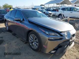 2023 Toyota Mirai XLE with VIN JTDAAAAAXPA010313, listed as a IAAI auction lot 41867909 with 11,996 mi miles. Bid and sale history available at carsss.com. Image 1.