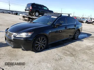 2015 Lexus GS 350 with VIN JTHBE1BL4FA017179, listed as a Copart auction lot 37812373 with 76,610 mi miles. Bid and sale history available at carsss.com. Image 1.