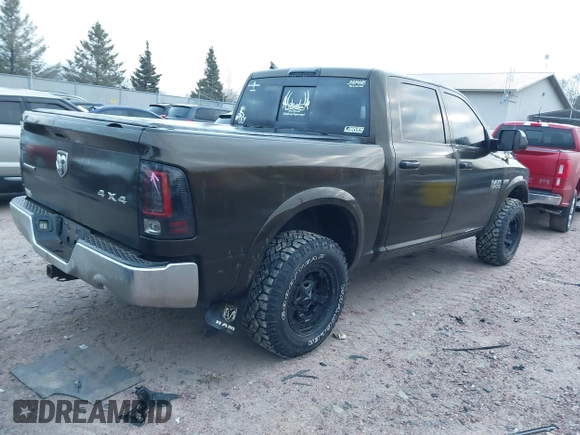 2013 Ram 1500 Outdoorsman with VIN 1C6RR7LT4DS677162, listed as a IAAI auction lot 41652523 with 151,958 mi miles. Bid and sale history available at carsss.com. Image 4.