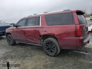 2017 Chevrolet Suburban Premier with VIN 1GNSKJKC0HR295339, listed as a Copart auction lot 51484595 with 116,555 mi miles and Salvage Title. Bid and sale history available at carsss.com. Image 2.