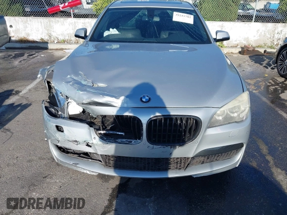 2013 BMW 7 Series 740i with VIN WBAYA6C51DD143836, listed as a IAAI auction lot 39215782 with 176,881 mi miles and . Bid and sale history available at DreamBid. Image 11.