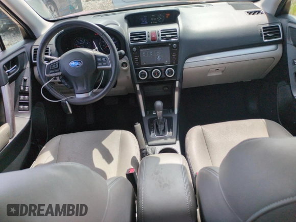 2016 Subaru Forester Touring with VIN JF2SJAXC2GH512772, listed as a Copart auction lot 58592825 with 52,056 mi miles and Salvage title. Bid and sale history available at DreamBid. Image 8.
