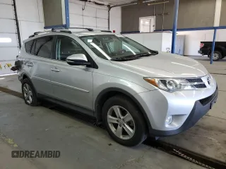 2014 Toyota RAV4 XLE with VIN 2T3RFREV1EW143797, listed as a Copart auction lot 53906105 with 110,463 mi miles and Salvage Title. Bid and sale history available at DreamBid. Image 4.