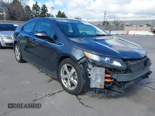 2011 Chevrolet Volt with VIN 1G1RD6E49BU100595, listed as a IAAI auction lot 41701344 with 134,669 mi miles. Bid and sale history available at carsss.com. Image 1.