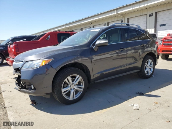 2015 Acura RDX Tech Pkg with VIN 5J8TB4H53FL020864, listed as a Copart auction lot 47525795 with 126,113 mi miles and Salvage Title. Bid and sale history available at carsss.com. Image 1.