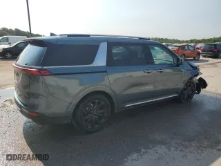2024 Kia Carnival SX with VIN KNDNE5H38R6413801, listed as a Copart auction lot 69897434 with 12,912 mi miles and Salvage Title. Bid and sale history available at carsss.com. Image 3.