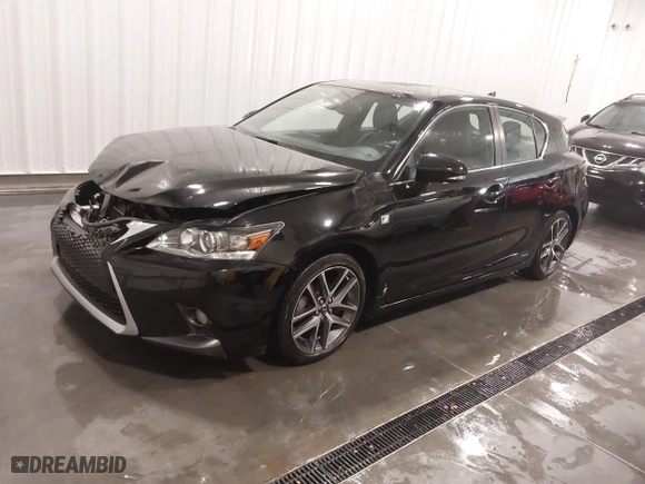2015 Lexus CT 200h Hybrid with VIN JTHKD5BH3F2226672, listed as a IAAI auction lot 41615836 with 85,232 mi miles. Bid and sale history available at carsss.com. Image 22.