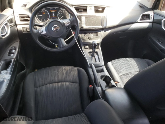 2019 Nissan Sentra SV with VIN 3N1AB7AP4KY202502, listed as a Copart auction lot 47633325 with 136,851 mi miles and Salvage Title. Bid and sale history available at carsss.com. Image 8.