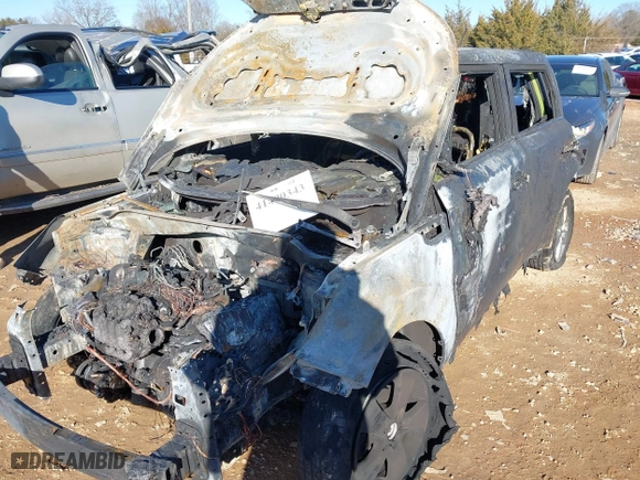 2019 Kia Soul with VIN KNDJN2A25K7910335, listed as a IAAI auction lot 41400343 with 1 mi miles. Bid and sale history available at carsss.com. Image 2.