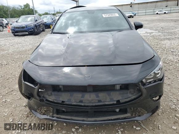 2021 Mercedes-Benz CLA 250 with VIN W1K5J4HB6MN149186, listed as a Copart auction lot 57349855 with 23,200 mi miles and Salvage title. Bid and sale history available at DreamBid. Image 5.