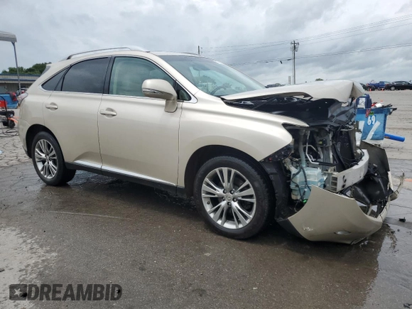 2013 Lexus RX 350 with VIN 2T2ZK1BA7DC089120, listed as a Copart auction lot 61156465 with 246,190 mi miles and Salvage title. Bid and sale history available at DreamBid. Image 4.