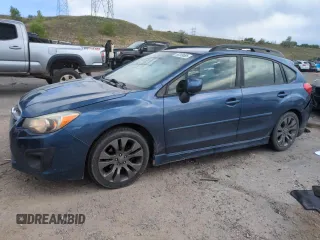 2012 Subaru Impreza Special Sports Premium with VIN JF1GPAL64CH247324, listed as a Copart auction lot 58209555 with 182,193 mi miles and Salvage title. Bid and sale history available at DreamBid. Image 1.