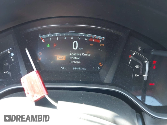 2022 Honda CR-V EX with VIN 2HKRW2H52NH611255, listed as a IAAI auction lot 41858138 with 34,891 mi miles and . Bid and sale history available at DreamBid. Image 7.