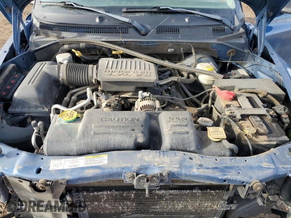 2004 Dodge Dakota SLT with VIN 1D7HG42N74S687010, listed as a Copart auction lot 46984265 with 249,297 mi miles and Salvage Title. Bid and sale history available at carsss.com. Image 11.