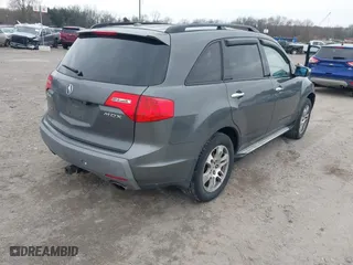 2007 Acura MDX Tech/Entertainment Pkg with VIN 2HNYD28467H537109, listed as a IAAI auction lot 41700179 with 149,069 mi miles. Bid and sale history available at carsss.com. Image 4.