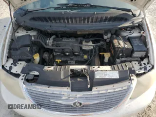 2002 Chrysler Town & Country Limited with VIN 2C8GP64L12R571490, listed as a Copart auction lot 43608465 with 158,236 mi miles and Salvage Title. Bid and sale history available at carsss.com. Image 12.