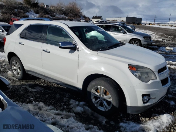 2013 Chevrolet Equinox LTZ with VIN 2GNFLGEK6D6342769, listed as a Copart auction lot 43861425 with 143,486 mi miles and Clean Title. Bid and sale history available at carsss.com. Image 4.