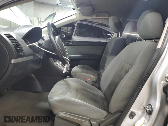 2010 Nissan Sentra SR with VIN 3N1AB6AP7AL681777, listed as a Copart auction lot 50659715 with 184,135 mi miles and Salvage Title. Bid and sale history available at DreamBid. Image 7.