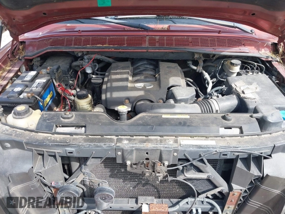 2004 Infiniti QX56 with VIN 5N3AA08C24N803775, listed as a IAAI auction lot 41909960 with 238,887 mi miles. Bid and sale history available at carsss.com. Image 10.
