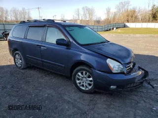2008 Kia Sedona EX with VIN KNDMB233X86264378, listed as a Copart auction lot 53516065 with 173,915 mi miles and Salvage Title. Bid and sale history available at carsss.com. Image 4.