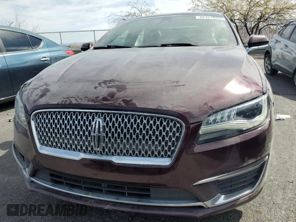 2017 Lincoln MKZ Hybrid Reserve with VIN 3LN6L5MUXHR639473, listed as a Copart auction lot 46321955 with 66,382 mi miles and Salvage Title. Bid and sale history available at DreamBid. Image 5.