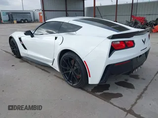 2018 Chevrolet Corvette Grand Sport 2LT with VIN 1G1YY2D73J5106468, listed as a IAAI auction lot 41790853 with 10,646 mi miles. Bid and sale history available at carsss.com. Image 3.