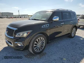 2016 Infiniti QX80 with VIN JN8AZ2NF7G9612712, listed as a Copart auction lot 68152744 with 126,202 mi miles and Clean Title. Bid and sale history available at carsss.com. Image 1.