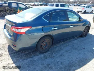 2014 Nissan Sentra S with VIN 1N4AB7AP5EN850323, listed as a IAAI auction lot 41820885 with 136,888 mi miles. Bid and sale history available at carsss.com. Image 4.