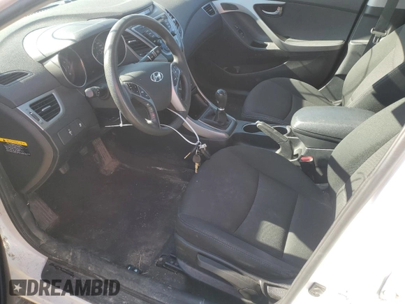 2016 Hyundai Elantra SE with VIN 5NPDH4AE8GH683400, listed as a Copart auction lot 51216025 with 179,569 mi miles and Salvage title. Bid and sale history available at DreamBid. Image 7.