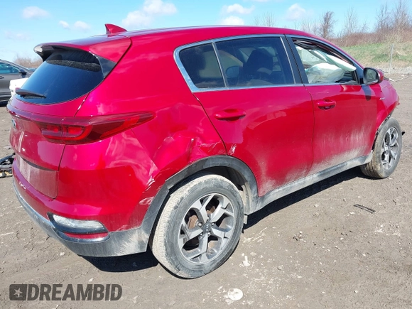 2022 Kia Sportage LX with VIN KNDPMCAC9N7010389, listed as a IAAI auction lot 42062688 with 11,666 mi miles. Bid and sale history available at carsss.com. Image 4.