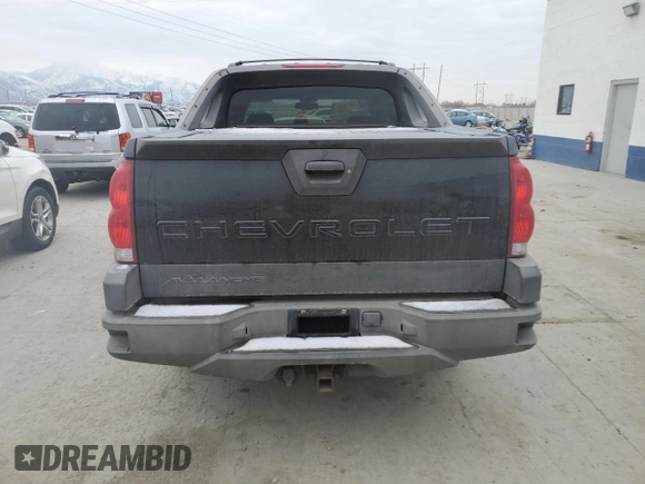 2006 Chevrolet Avalanche Z71 with VIN 3GNEK12Z46G189202, listed as a Copart auction lot 87802725 with 203,812 mi miles and Salvage Title. Bid and sale history available at carsss.com. Image 6.