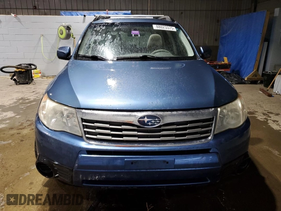 2009 Subaru Forester X with VIN JF2SH63609G737709, listed as a Copart auction lot 88023375 with 223,565 mi miles and Salvage title. Bid and sale history available at DreamBid. Image 5.