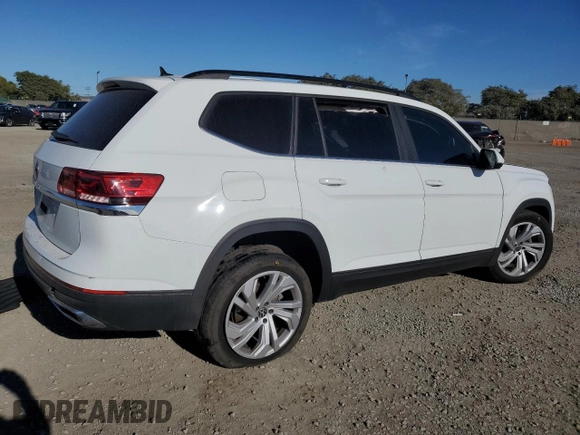 2021 Volkswagen Atlas SE с VIN 1V2JP2CA0MC525739, выставлен на аукционе Copart как лот 82116814 с пробегом 80 147 миль миль и Списание • Salvage title. История ставок и продаж доступна на DreamBid. Изображение 3.