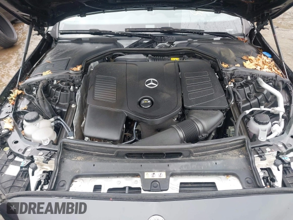 2023 Mercedes-Benz C 300 with VIN W1KAF4HB8PR109186, listed as a IAAI auction lot 41966598 with 22,937 mi miles and . Bid and sale history available at DreamBid. Image 10.