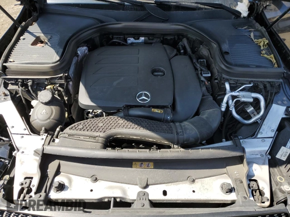 2021 Mercedes-Benz GLC 300 with VIN W1N0G8EB8MF872703, listed as a Copart auction lot 60322035 with 56,609 mi miles and Salvage title. Bid and sale history available at DreamBid. Image 12.
