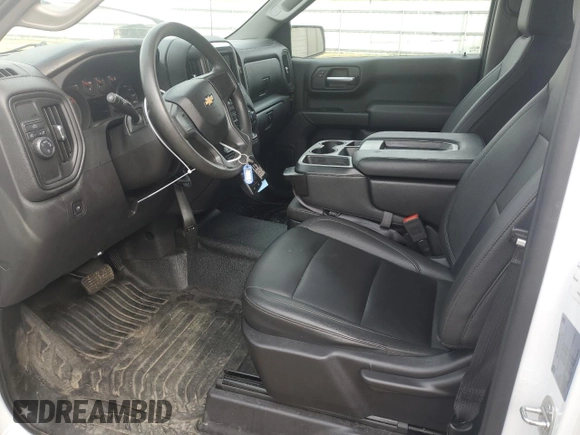 2023 Chevrolet Silverado 1500 Work Truck with VIN 3GCNAAEK0PG362855, listed as a Copart auction lot 48986485 with 154,022 mi miles and Clean Title. Bid and sale history available at DreamBid. Image 7.