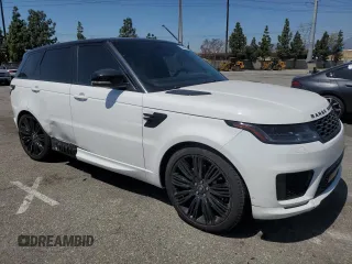 2022 Land Rover Range Rover Sport HSE Dynamic z VIN SALWR2SE7NA207578, wystawiony jako Copart lot #52434505 z przebiegiem 33 807 mil mil oraz Szkoda całkowita • Salvage title. Historia ofert i sprzedaży dostępna na DreamBid. Obrazek 4.