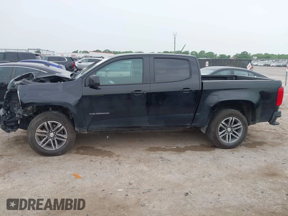 2021 Chevrolet Colorado 2WD Work Truck z VIN 1GCGSBEN5M1293788, wystawiony jako IAAI lot #42072335 z przebiegiem 66 806 mil mil oraz . Historia ofert i sprzedaży dostępna na DreamBid. Obrazek 14.
