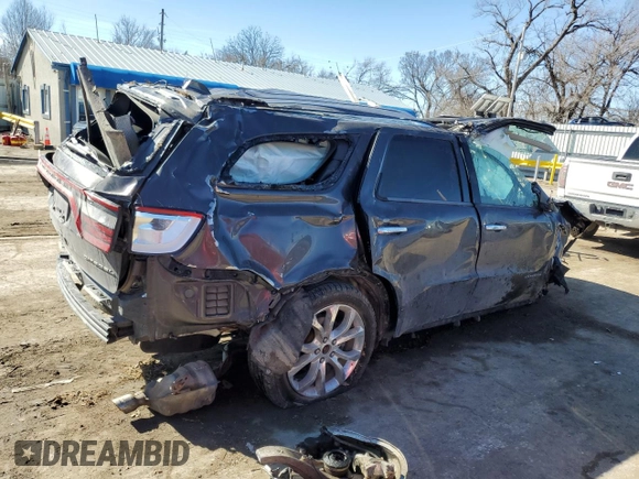 2017 Dodge Durango Citadel with VIN 1C4RDJEG9HC879239, listed as a Copart auction lot 46495005 with Not Provided miles and Salvage Title. Bid and sale history available at carsss.com. Image 3.