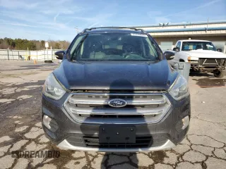 2017 Ford Escape Titanium with VIN 1FMCU0JD6HUB48690, listed as a Copart auction lot 45940845 with 160,296 mi miles and Salvage Title. Bid and sale history available at carsss.com. Image 5.