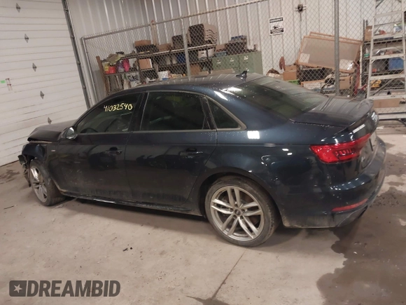 2017 Audi A4 Season of Audi Premium with VIN WAUDNAF47HN048061, listed as a IAAI auction lot 41032540 with 184,893 mi miles. Bid and sale history available at carsss.com. Image 14.