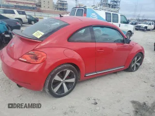 2012 Volkswagen Beetle 2.0T Turbo w/Sun/Sound with VIN 3VWV67ATXCM651866, listed as a Copart auction lot 43918205 with 94,896 mi miles and Salvage Title. Bid and sale history available at carsss.com. Image 4.