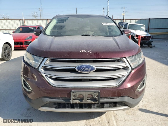 2017 Ford Edge Titanium with VIN 2FMPK3K88HBB88530, listed as a Copart auction lot 49213195 with 128,660 mi miles and Salvage Title. Bid and sale history available at carsss.com. Image 5.