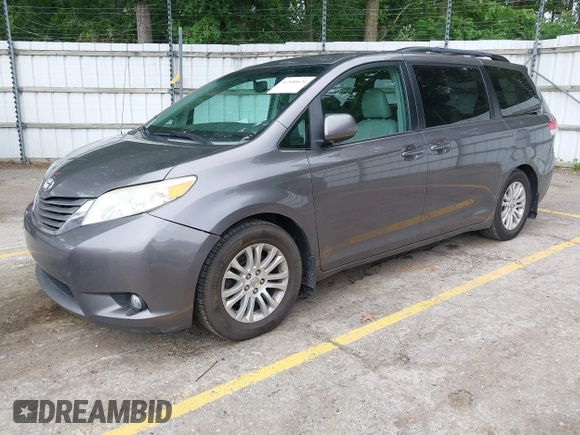 2012 Toyota Sienna XLE AAS with VIN 5TDYK3DC4CS216437, listed as a IAAI auction lot 42550624 with 253,123 mi miles and . Bid and sale history available at DreamBid. Image 2.